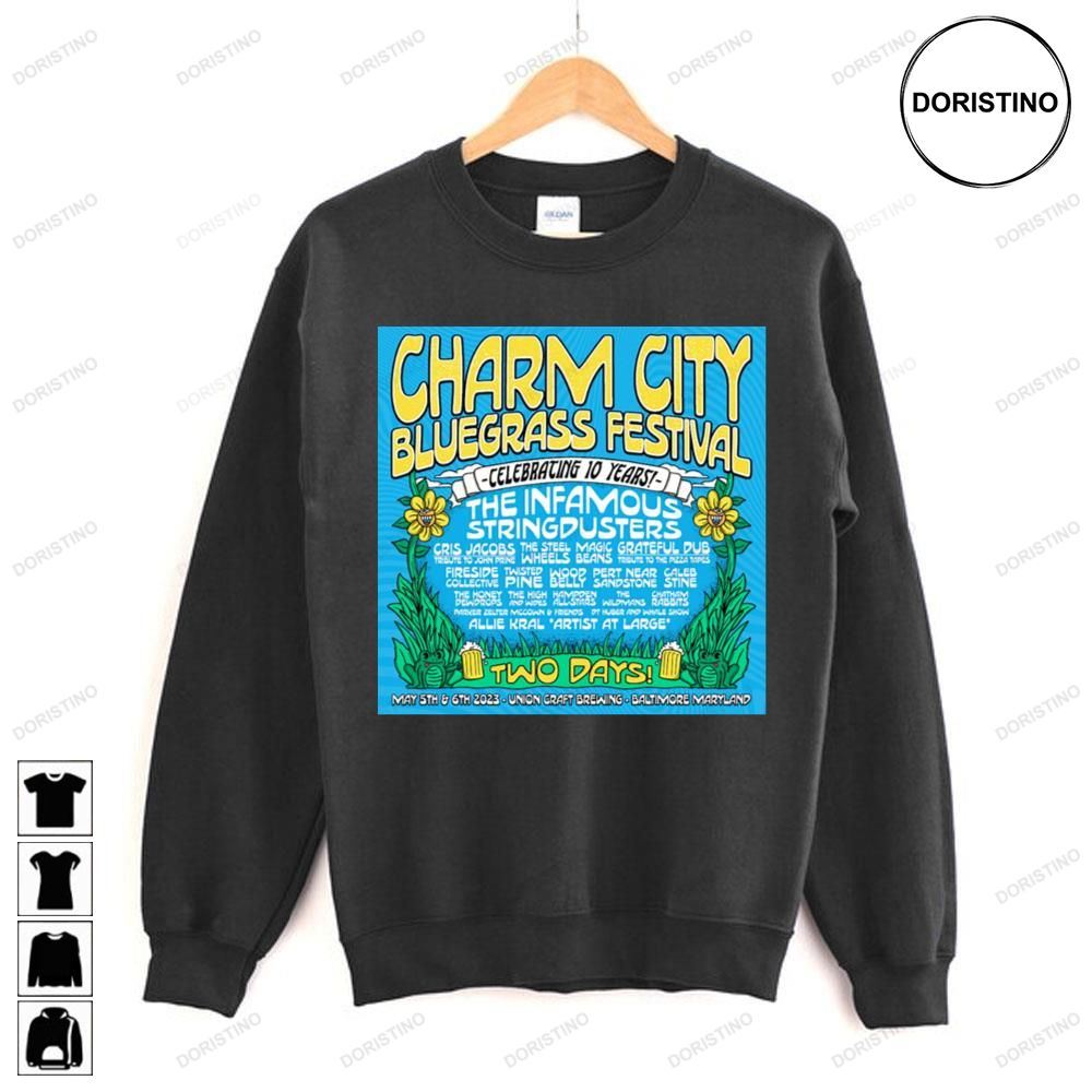 Charm-city-bluegrass-festival-2023-tour Limited Edition T-shirts